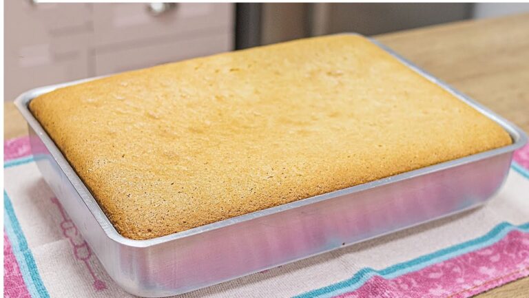 Bolo Tamanho Família Fofinho que Aprendi com Minha Avó