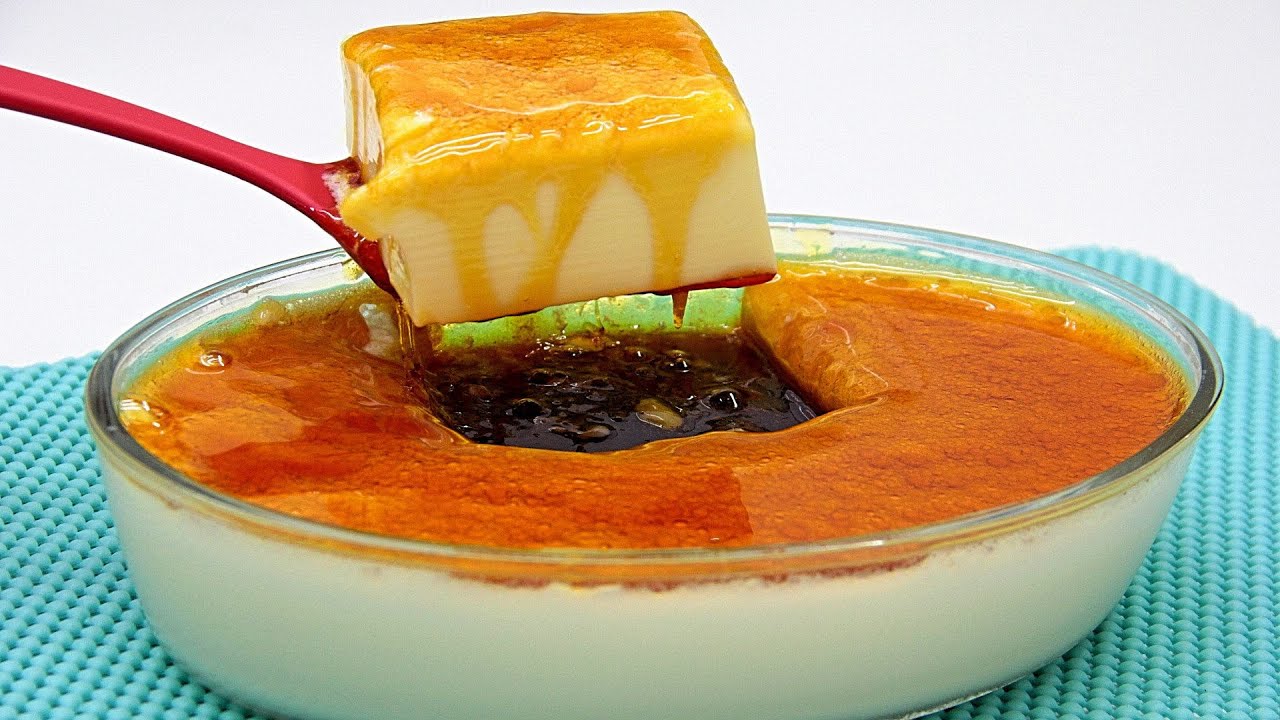 Pudim de Travessa Sem Forno