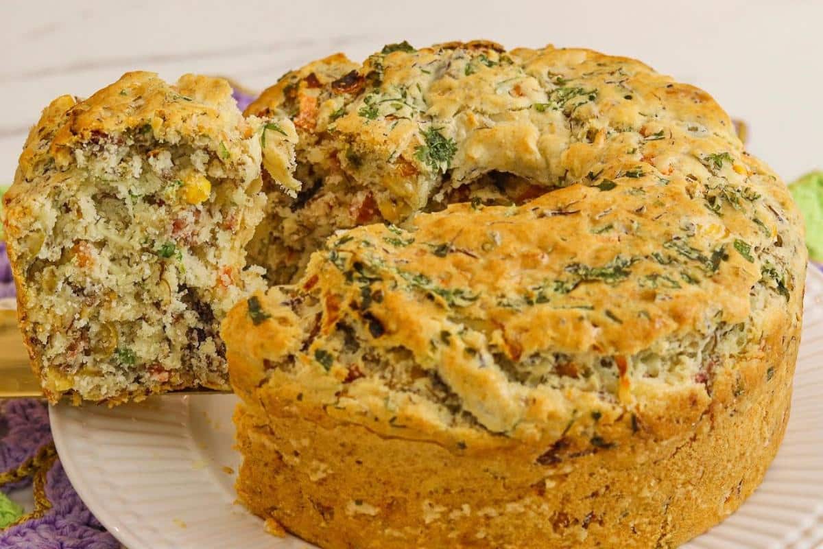 Bolo Salgado Simples