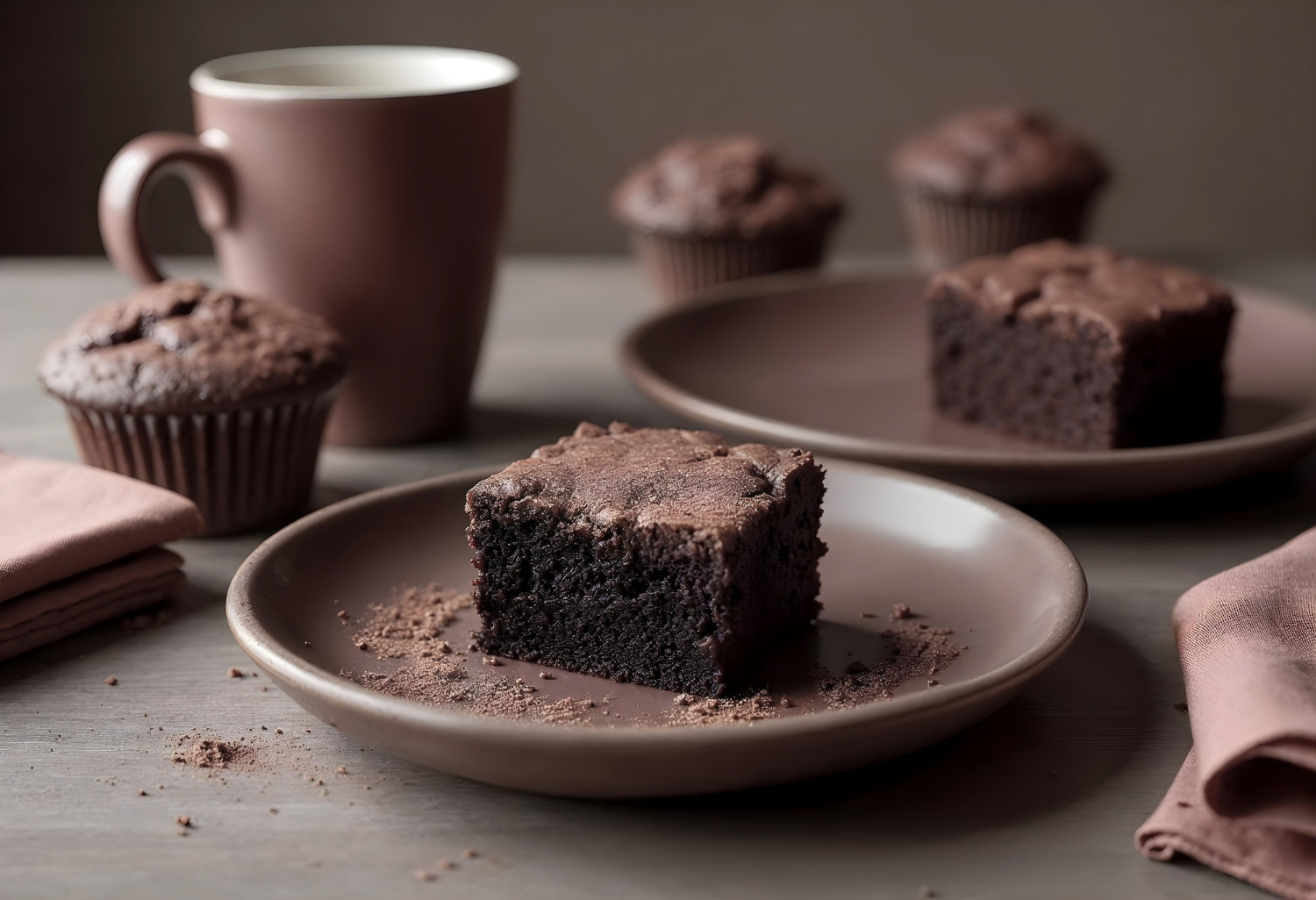 Receita de Bolo de Chocolate de Liquidificador para Café da Tarde