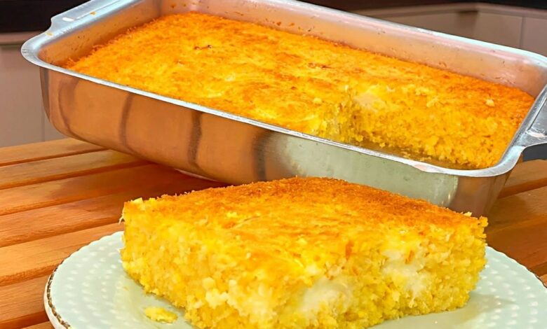 Bolo de milho sem farinha de trigo: você vai adorar essa cobertura