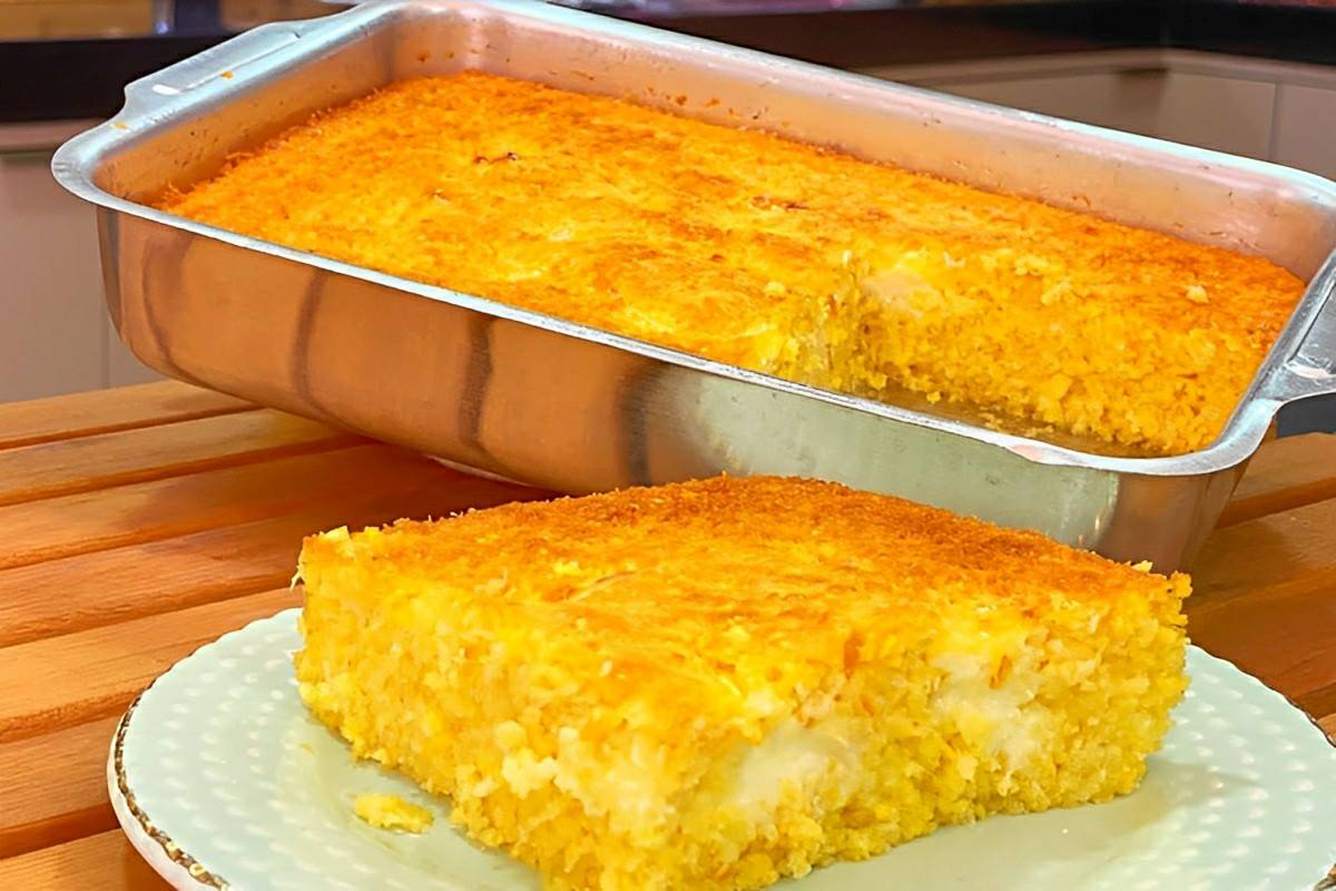 Bolo de milho sem farinha de trigo: você vai adorar essa cobertura