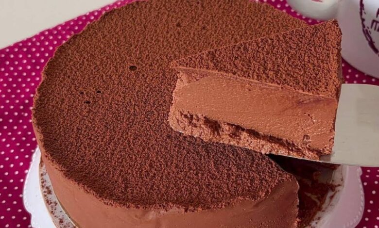 Torta Nuvem de Chocolate
