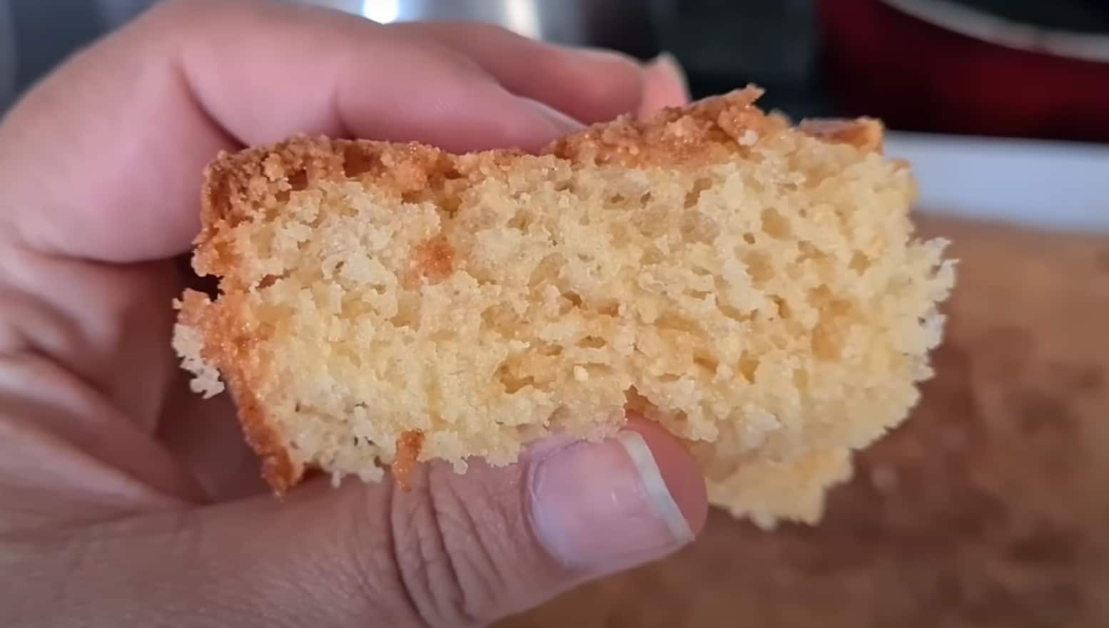 Bolo De Fubá Molhadinho