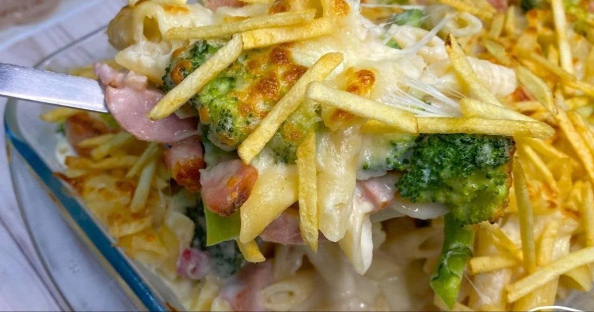 Macarrão de Forno Cremoso e Muito Fácil de Fazer