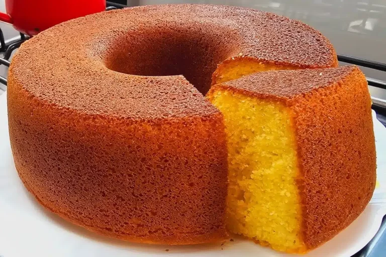 Bolo De Fubá Sem Trigo