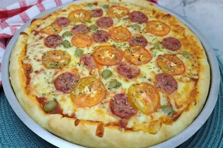 Massa De Pizza Caseira