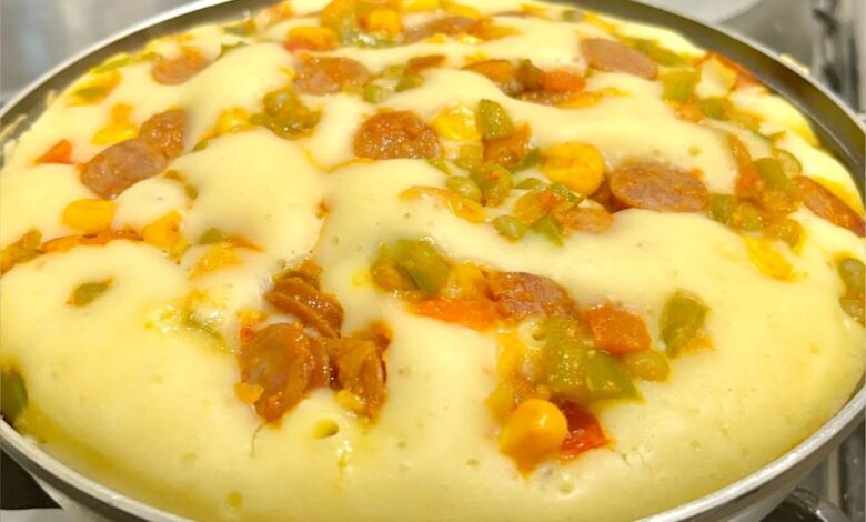 Torta Salgada Com Massa De Maisena