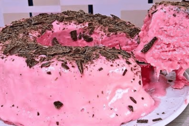 Sorvetão Caseiro De Morango