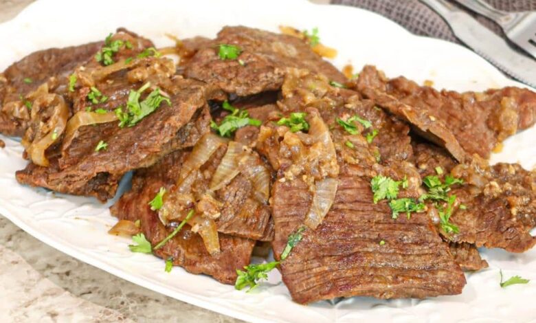 Bife Acebolado Na Panela De Pressão