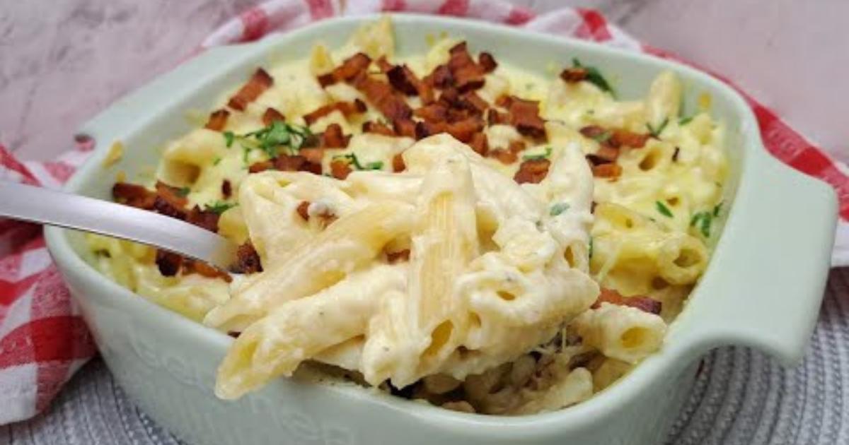 Experimente esse Macarrão Cremoso com Molho de Batata e Surpreenda