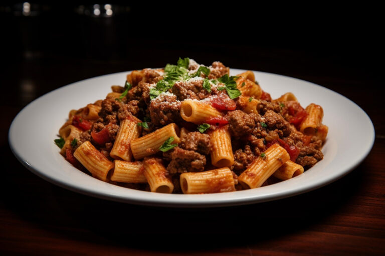 Como Fazer Macarrão de Panela de Pressão com Carne Moída!