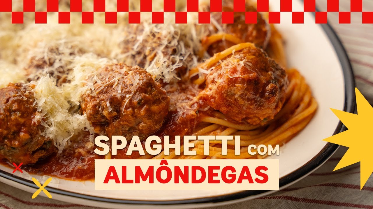 Spaghetti com Almôndegas Fácil e Saboroso