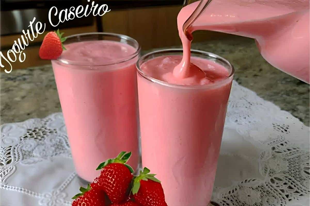 Iogurte De Morango
