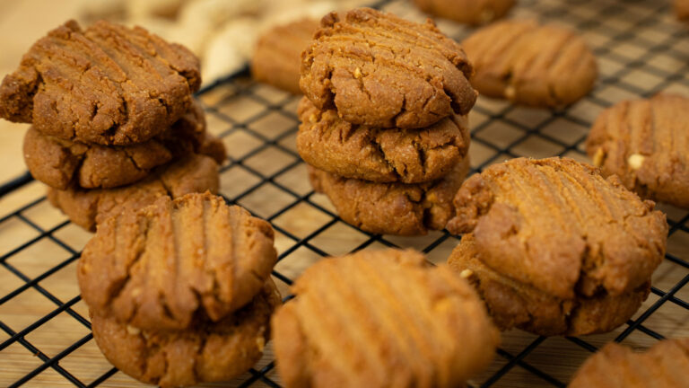 Biscoitos de Manteiga de Amendoim