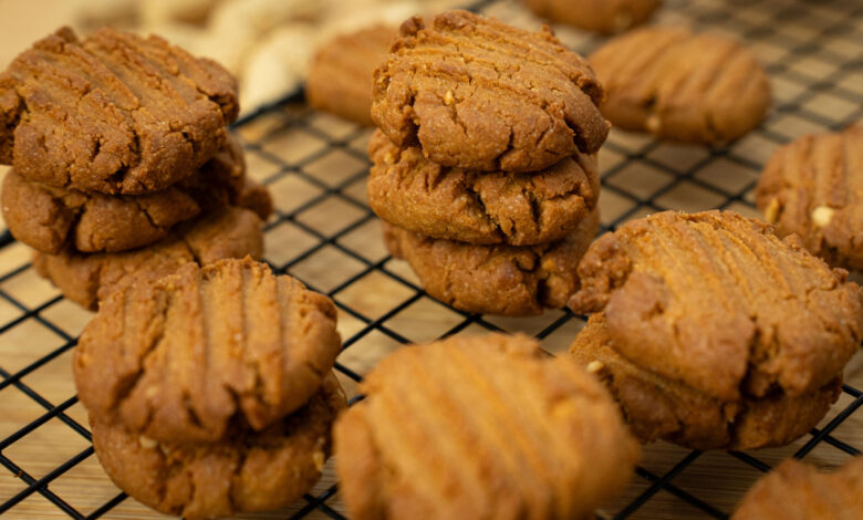 Biscoitos de Manteiga de Amendoim
