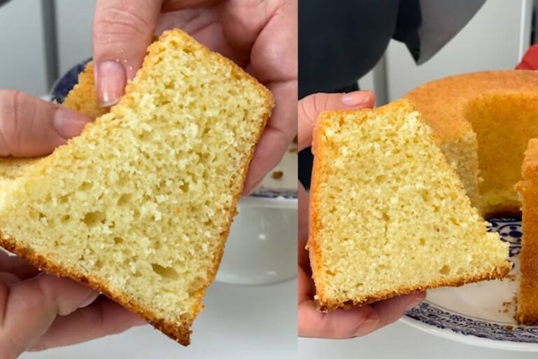 bolo caseiro fofinho