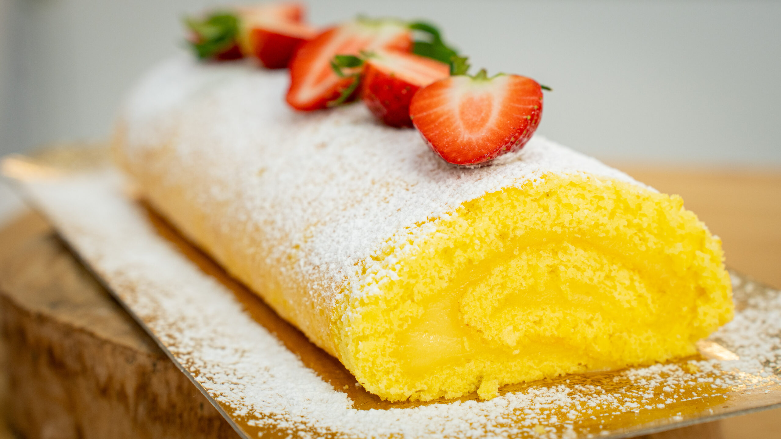 Torta de Limão com Creme Custard – Fofinha e Irresistível!