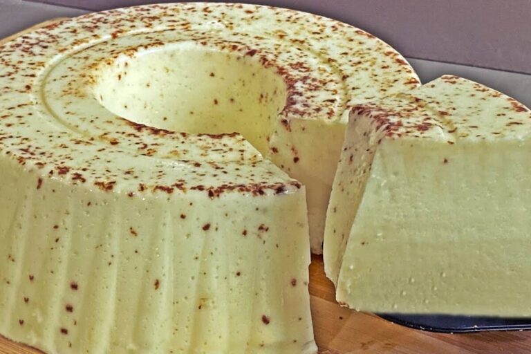 sobremesa no liquidificador