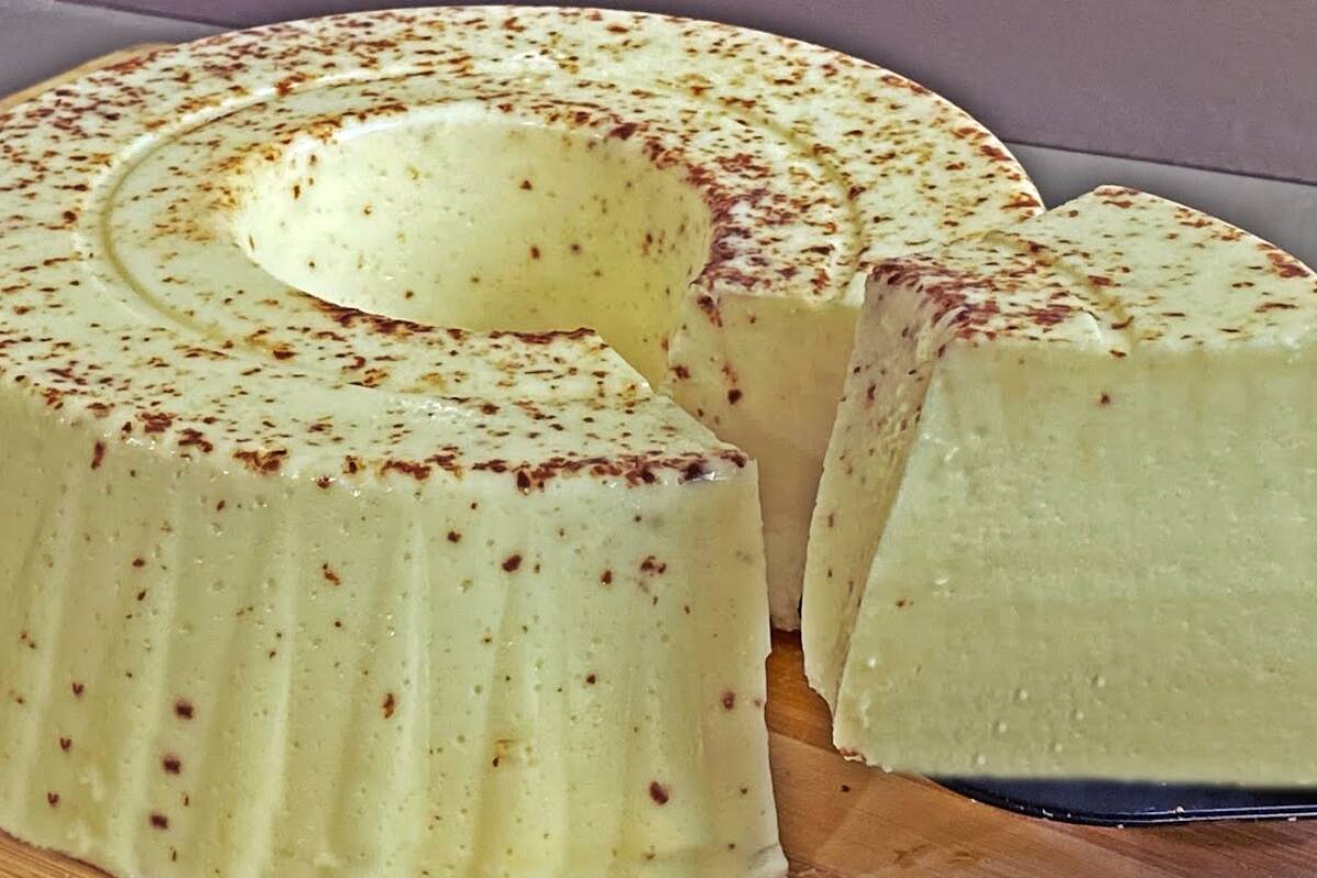 sobremesa no liquidificador