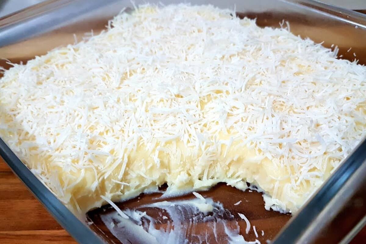 sobremesa gelada de coco