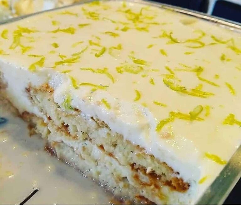 Faça o maior sucesso com esse Pavê de Limão Fácil uma delicia