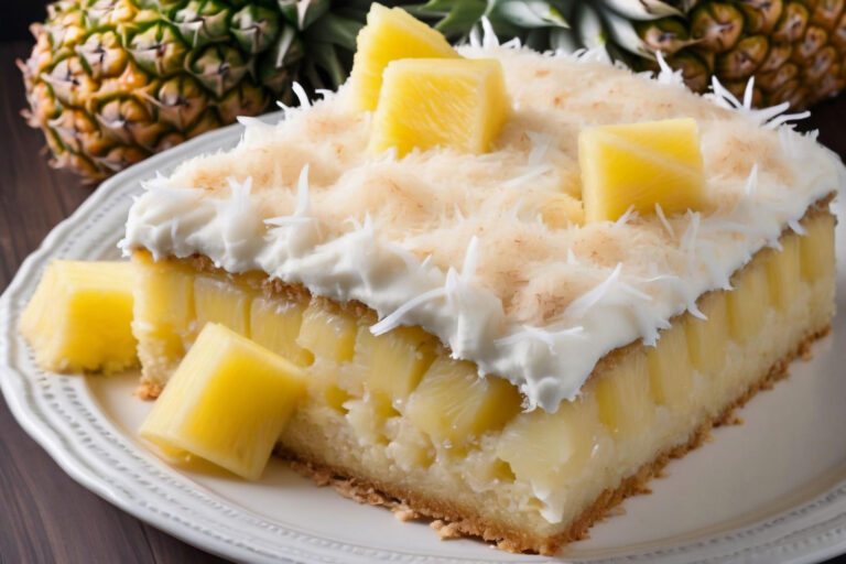 Receita de Delícia de Abacaxi com 6 Ingredientes Fáceis