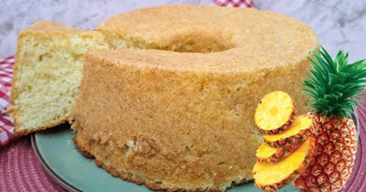 Massa leve, abacaxi suculento e preparo fácil: experimente!...