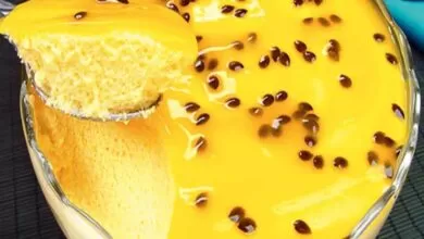 Mousse de Maracujá super cremoso você vai pedir BIS