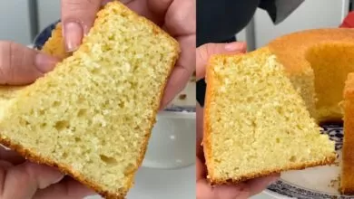 bolo caseiro fofinho