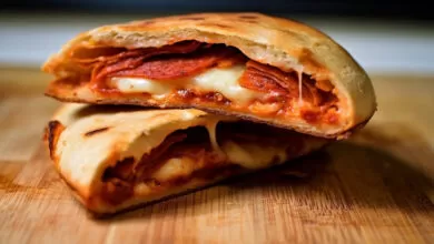 Receita de Pizza Frita com Recheio Cremoso