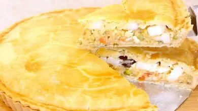 Empadão de palmito